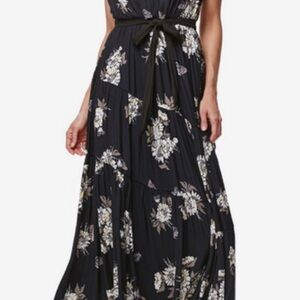 Free People Black Floral Maxi Dress
